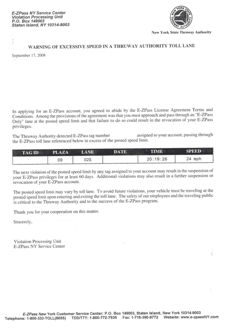 ipass violation fines