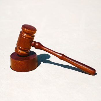 Fail to appear in court gavel