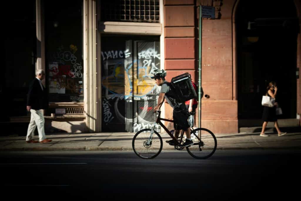 Bike delivery in NYC